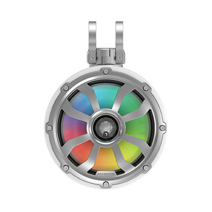 Diamond Audio 10" 2-Way Marine Tower Speaker w/Titanium Dome Tweeter (White) - POD10F4W