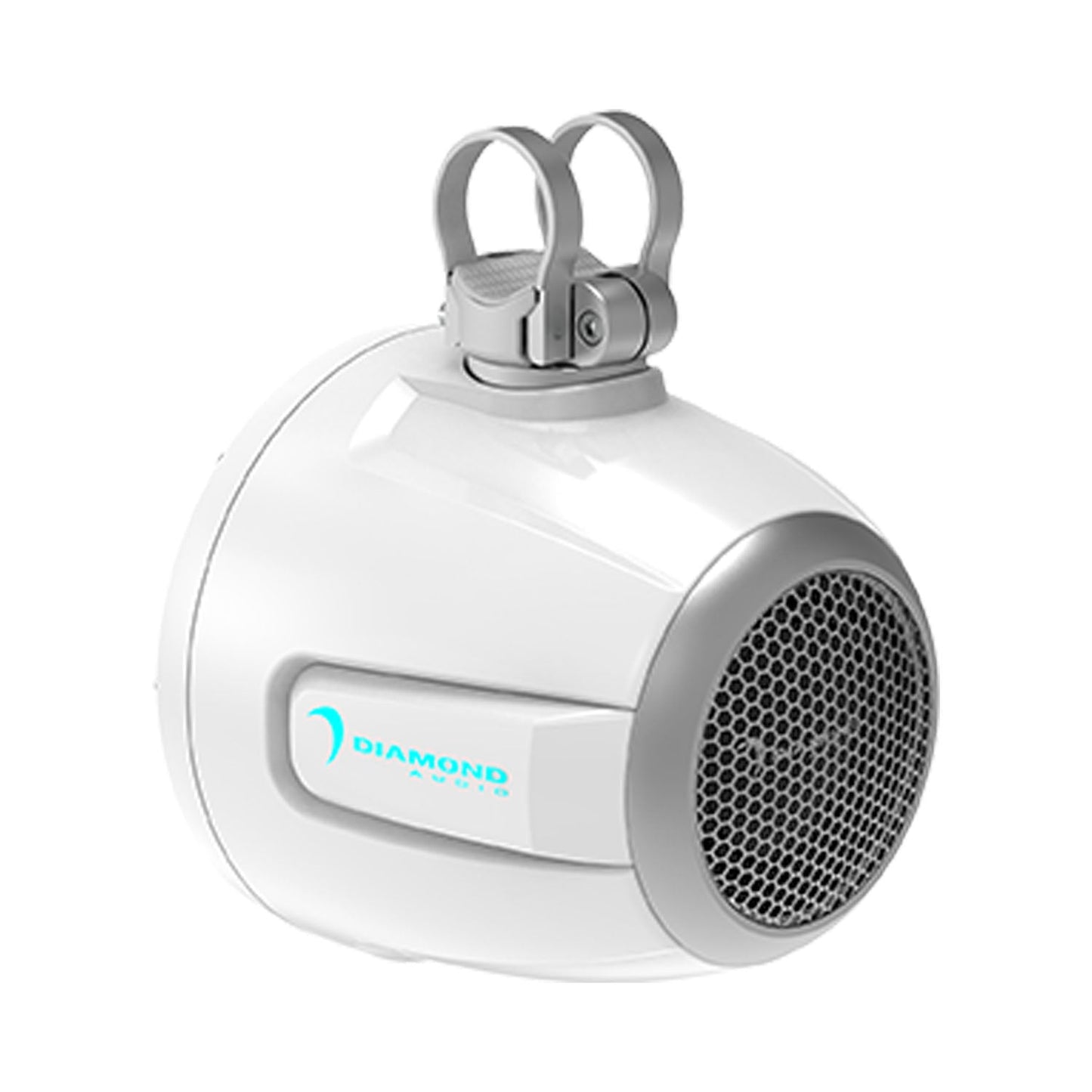 Diamond Audio 10" 2-Way Marine Tower Speaker w/Titanium Dome Tweeter (White) - POD10F4W
