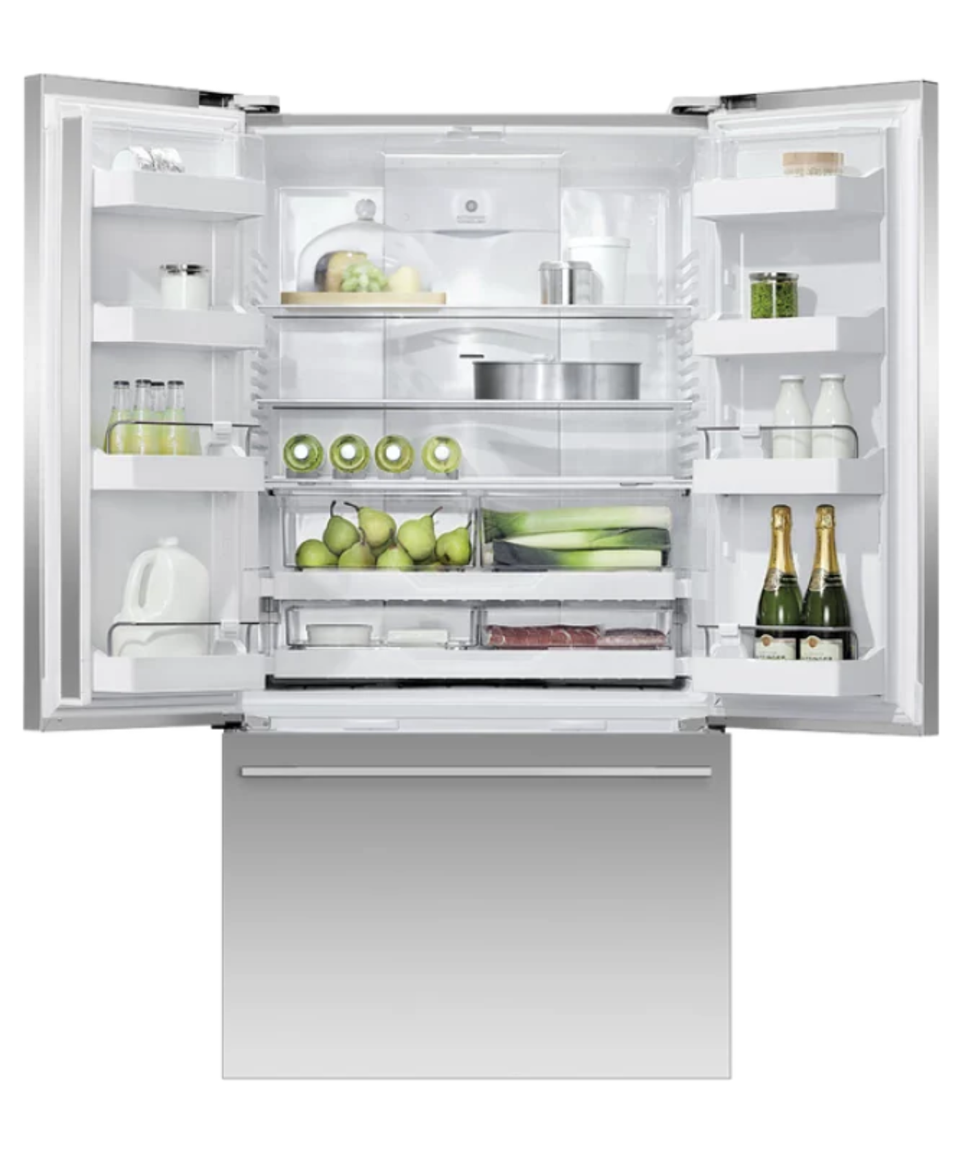 Fisher Paykel 20.1 cu ft Series 7 French Door Freezer, Ice Stainless Steel - RF201ADJSX5