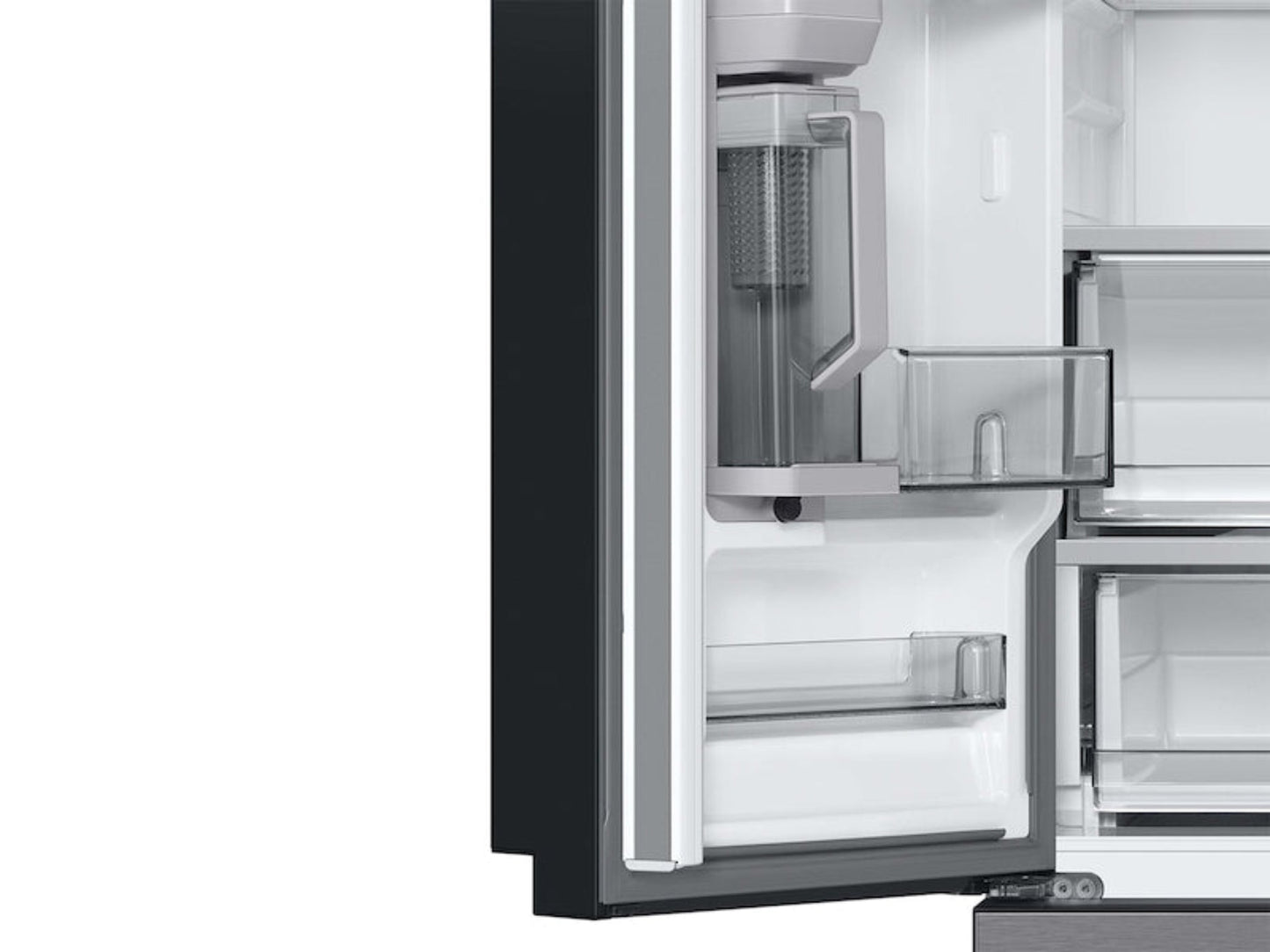 SAMSUNG Bespoke 36" 30 cu. ft. Standard Depth 3-Door French Door Smart Refrigerator in Stainless Steel with AutoFill Water Pitcher & Ice Maker - RF30BB6200QLAA