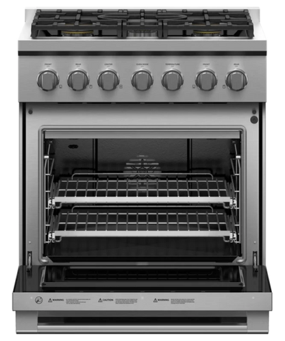Fisher Paykel Gas Range, 30", 5 Burners, LPG Other - RGV3305L