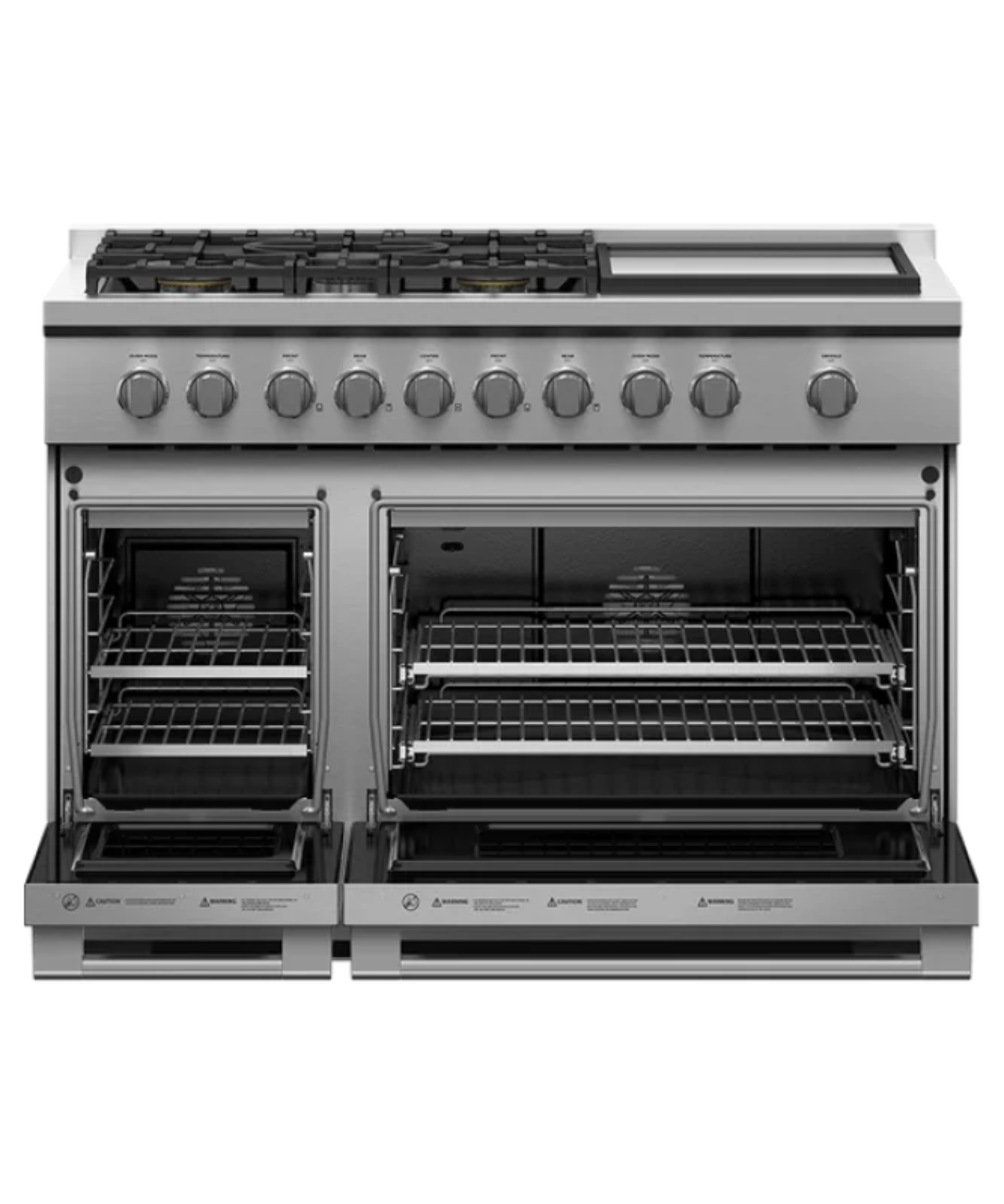 Fisher Paykel Gas Range, 48", 5 Burners with Griddle, LPG Other - RGV3485GDL