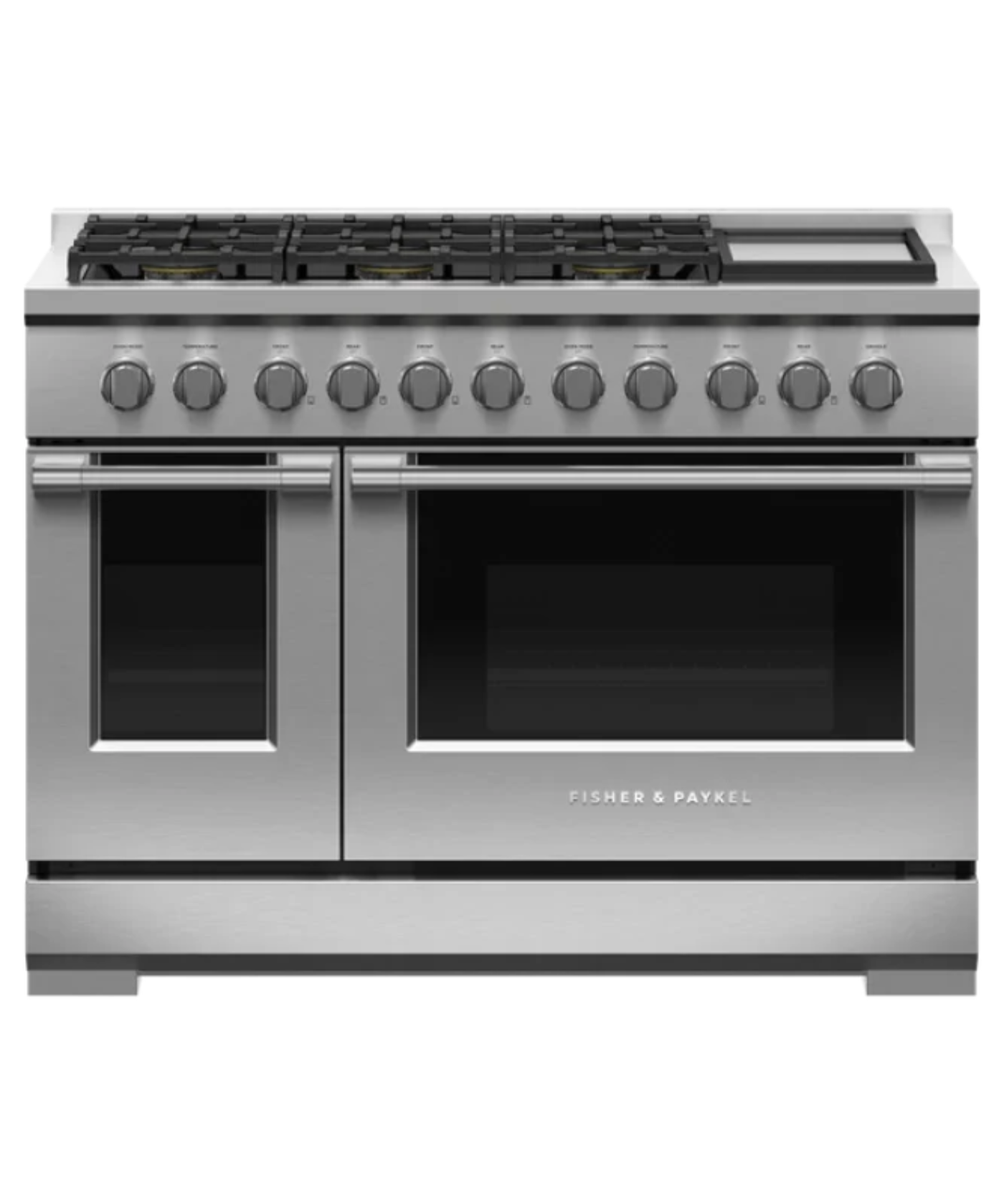 Fisher Paykel Gas Range, 48", 6 Burners with Griddle Other - RGV3486GDL