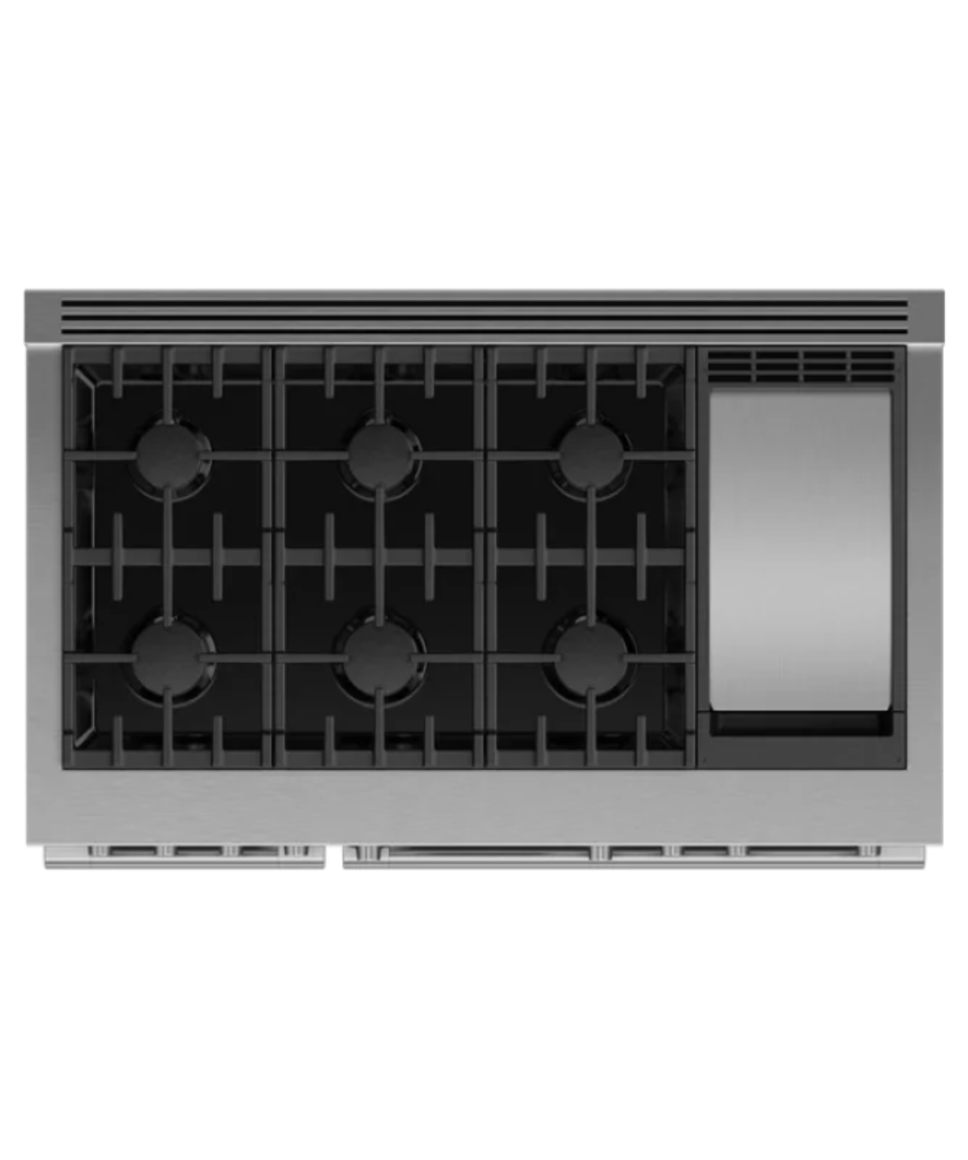 Fisher Paykel 48" Series 7 Professional 6 Burner with Griddle Gas Range, Natural Gas Stainless Steel - RGV3486GDN