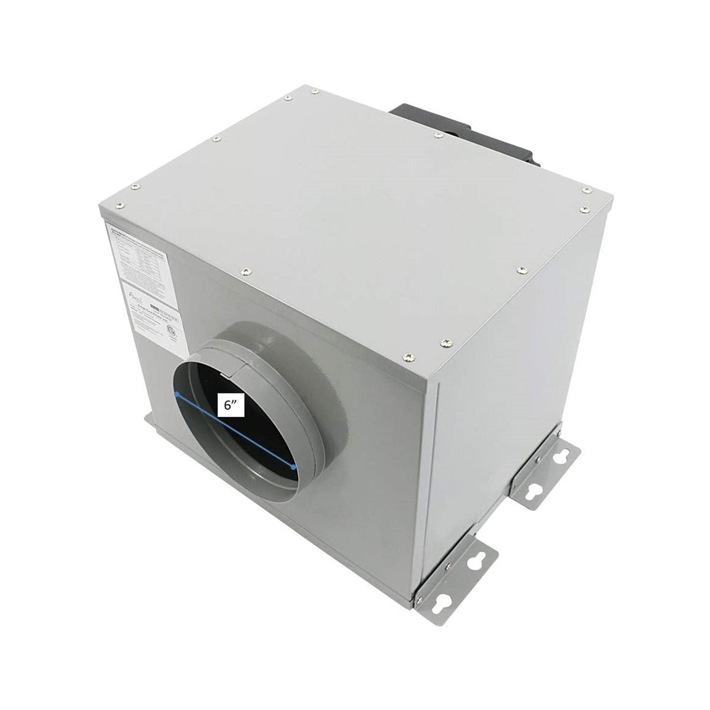 RH-SP06-T Quiet Split Range Hood - 6inch Top Vent - 800CFM