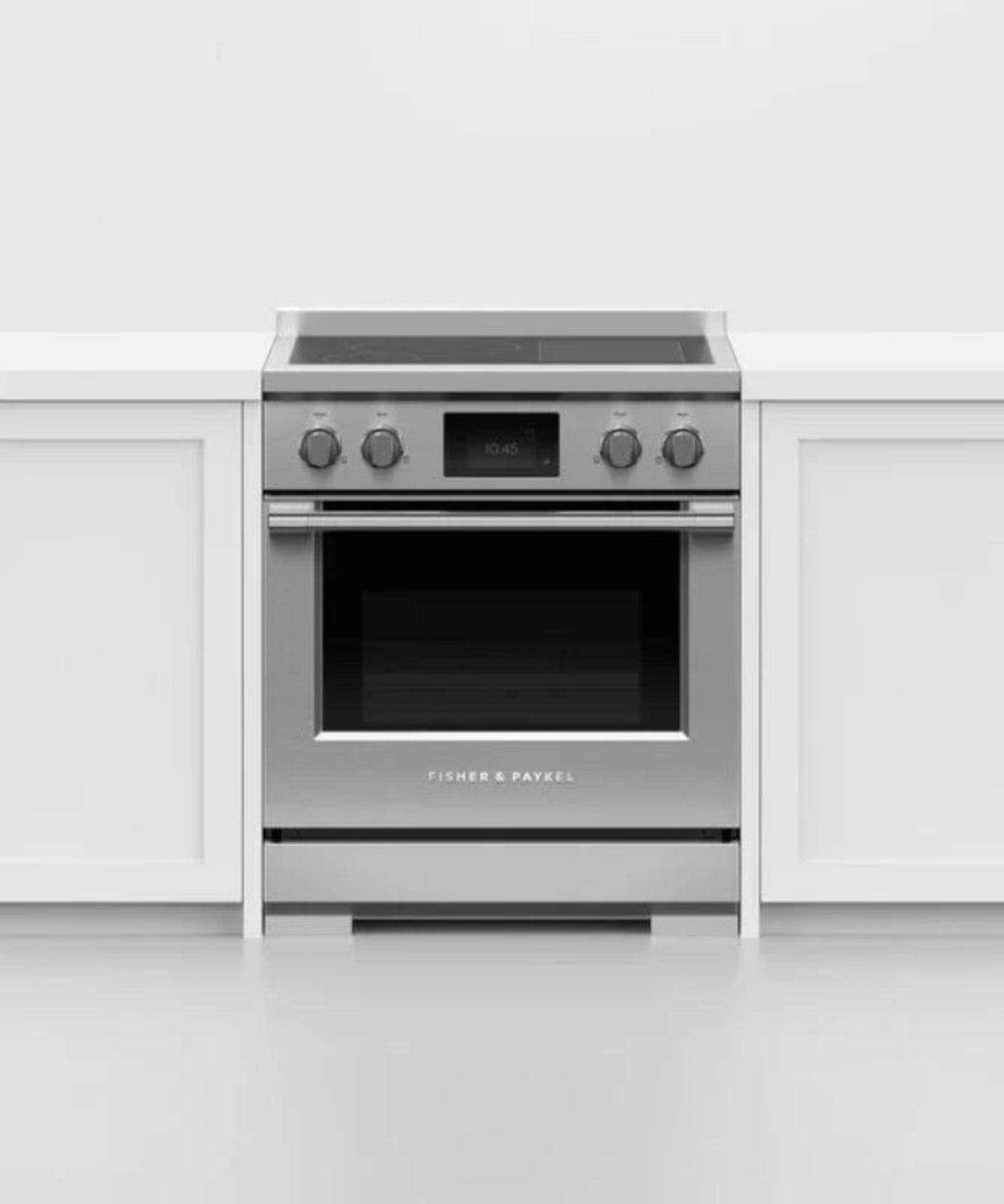 Fisher Paykel 30" Series 9 Professional 4 Zone Induction Self-Cleaning Range, with SmartZone Stainless Steel - RIV3304