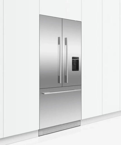 Fisher Paykel 32" Series 7 Integrated French Door Freezer, Ice & Water Stainless Steel - RS32A72U1