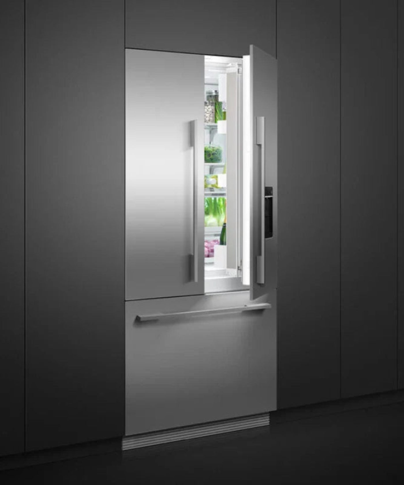 Fisher Paykel 32" Series 7 Integrated French Door Freezer, Ice & Water Stainless Steel - RS32A72U1