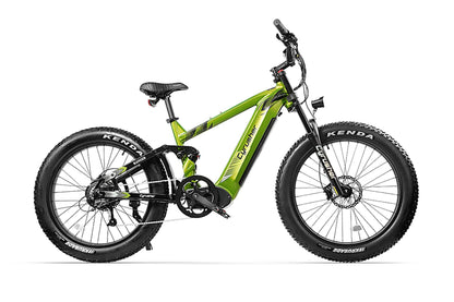 Cyrusher Ranger 1.0 Full-Suspension All-Terrain E-Bike - US-RNGR-GR
