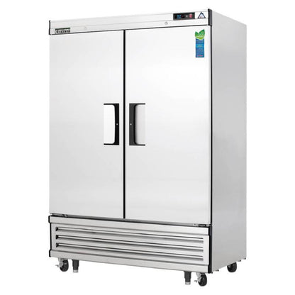 Everest - EBF2, Commercial 54" 2 Solid Door Reach-In Freezer - EBF2
