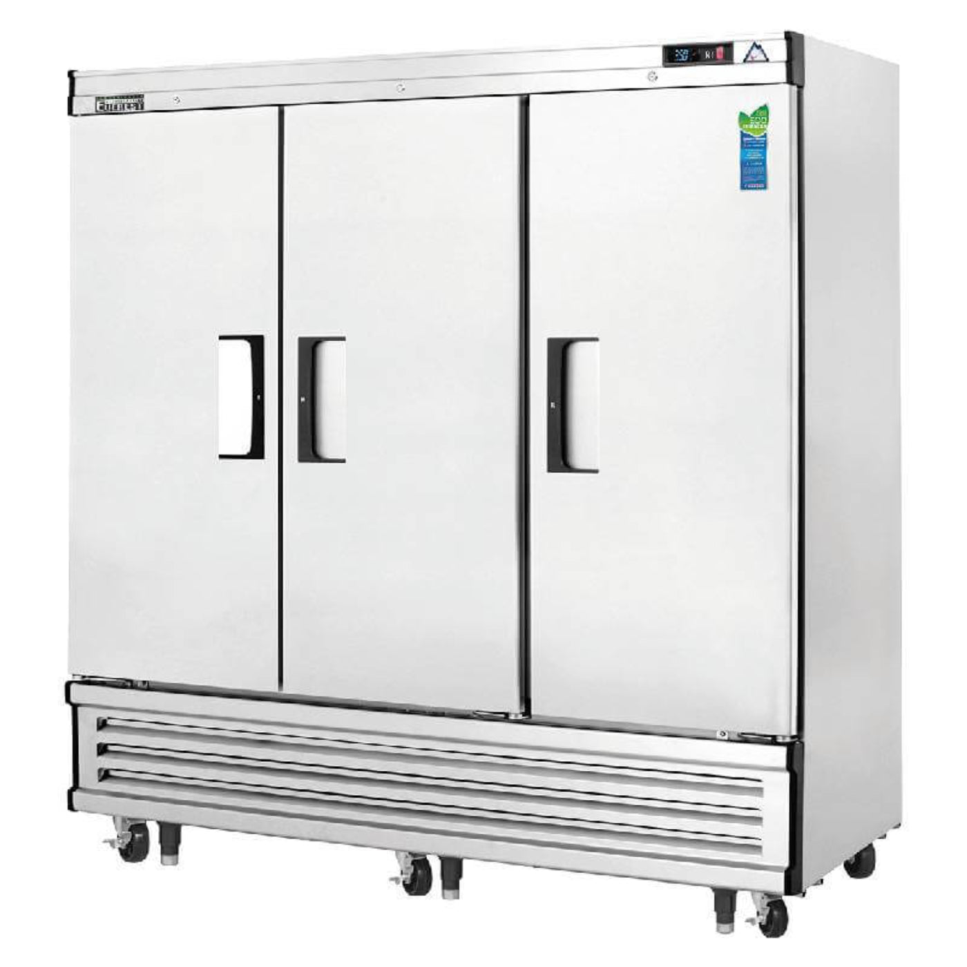 Everest - EBF3, Commercial 74" 3 Solid Door Reach-In Freezer - EBF3