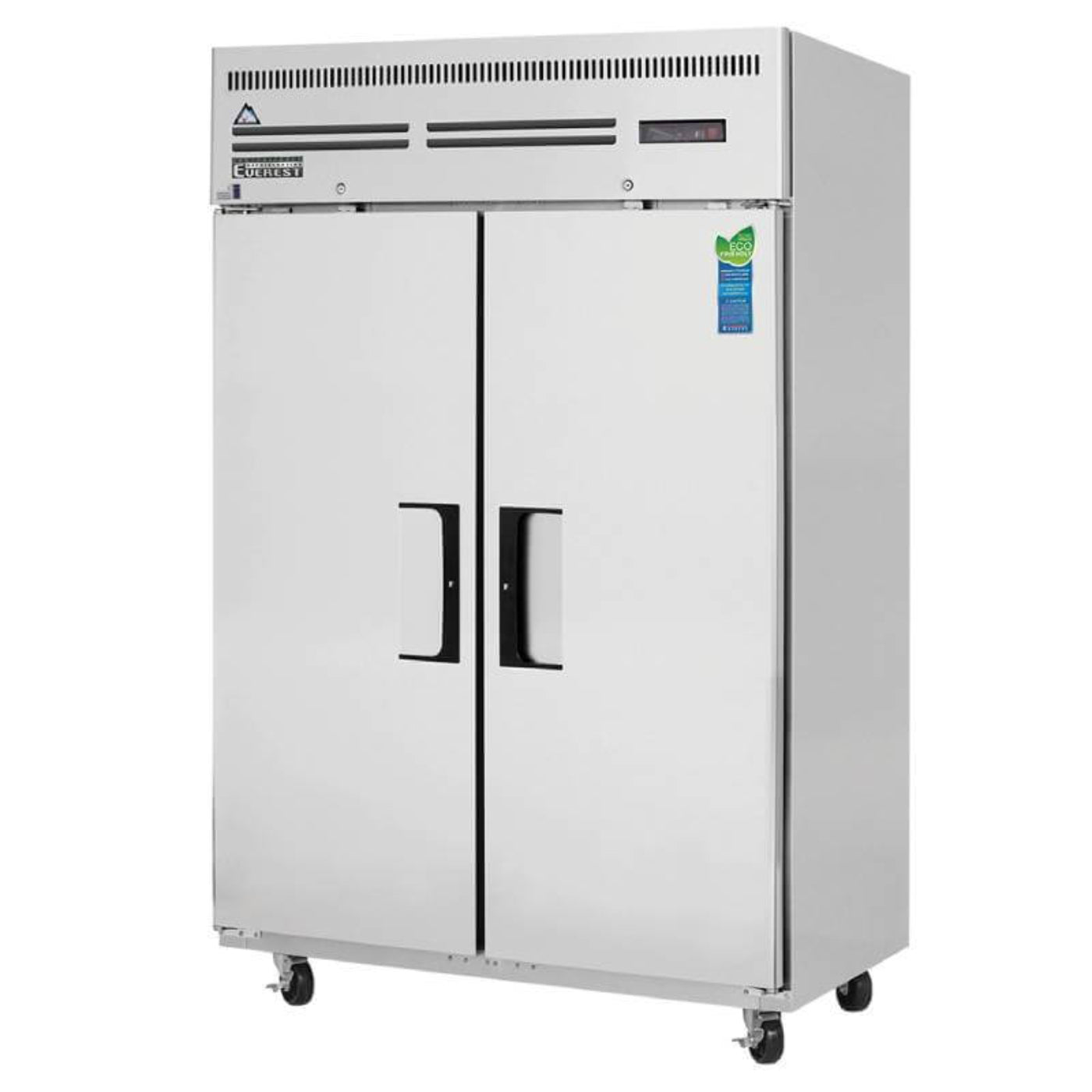 Everest - ESF2 Commercial 49" 2 Solid Door Reach-In Freezer - ESF2