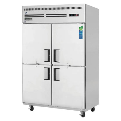 Everest - ESRH4, Commercial 49" Four Solid Door Reach-In Refrigerator 48 cu.ft. - ESRH4