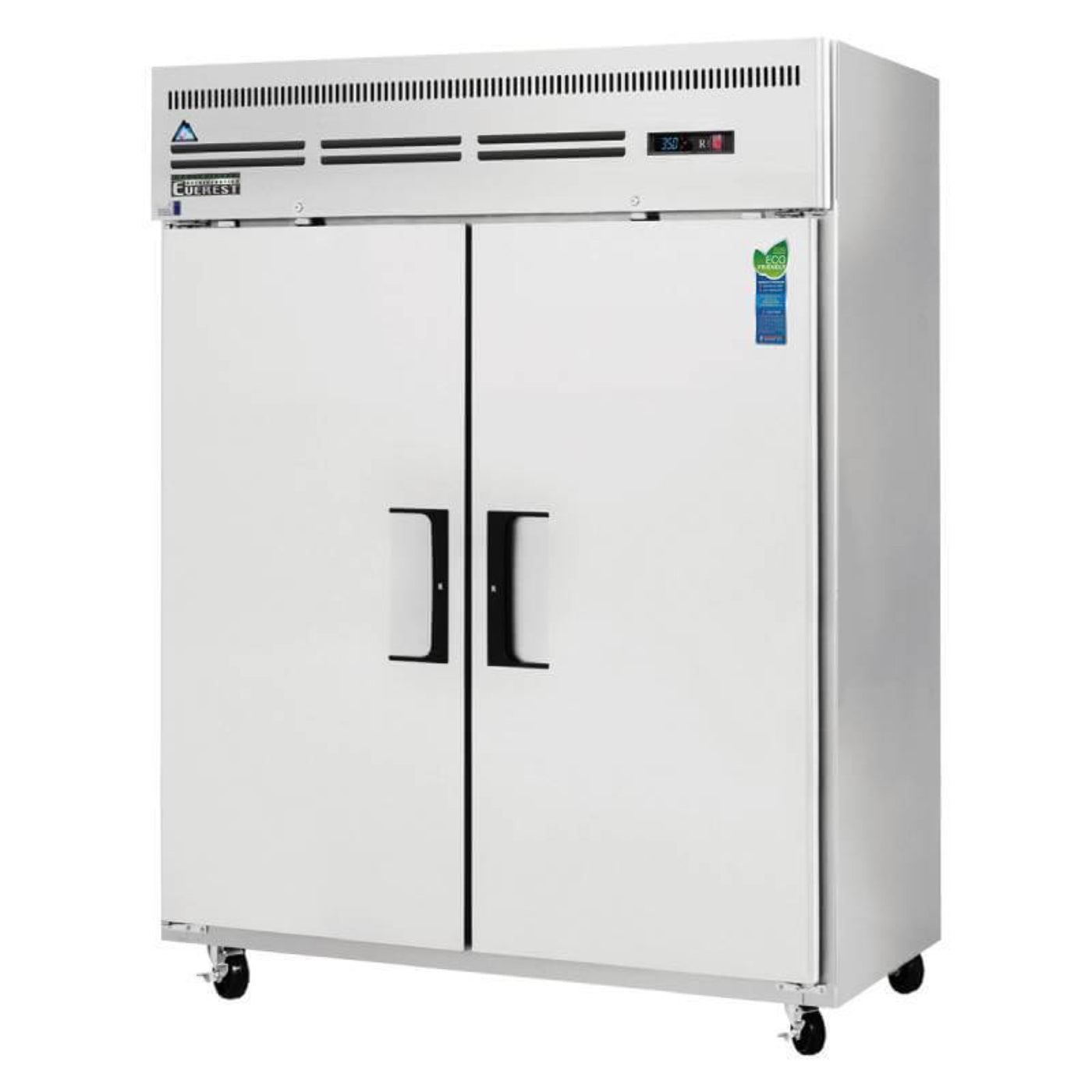 Everest - ESWF2, Commercial 59" 2 Solid Door Reach-In Freezer 55 cu.ft. - ESWF2