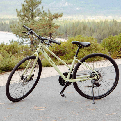 Retrospec Atlas Fitness Hybrid Bike - Step Through 21 Speed - 5841