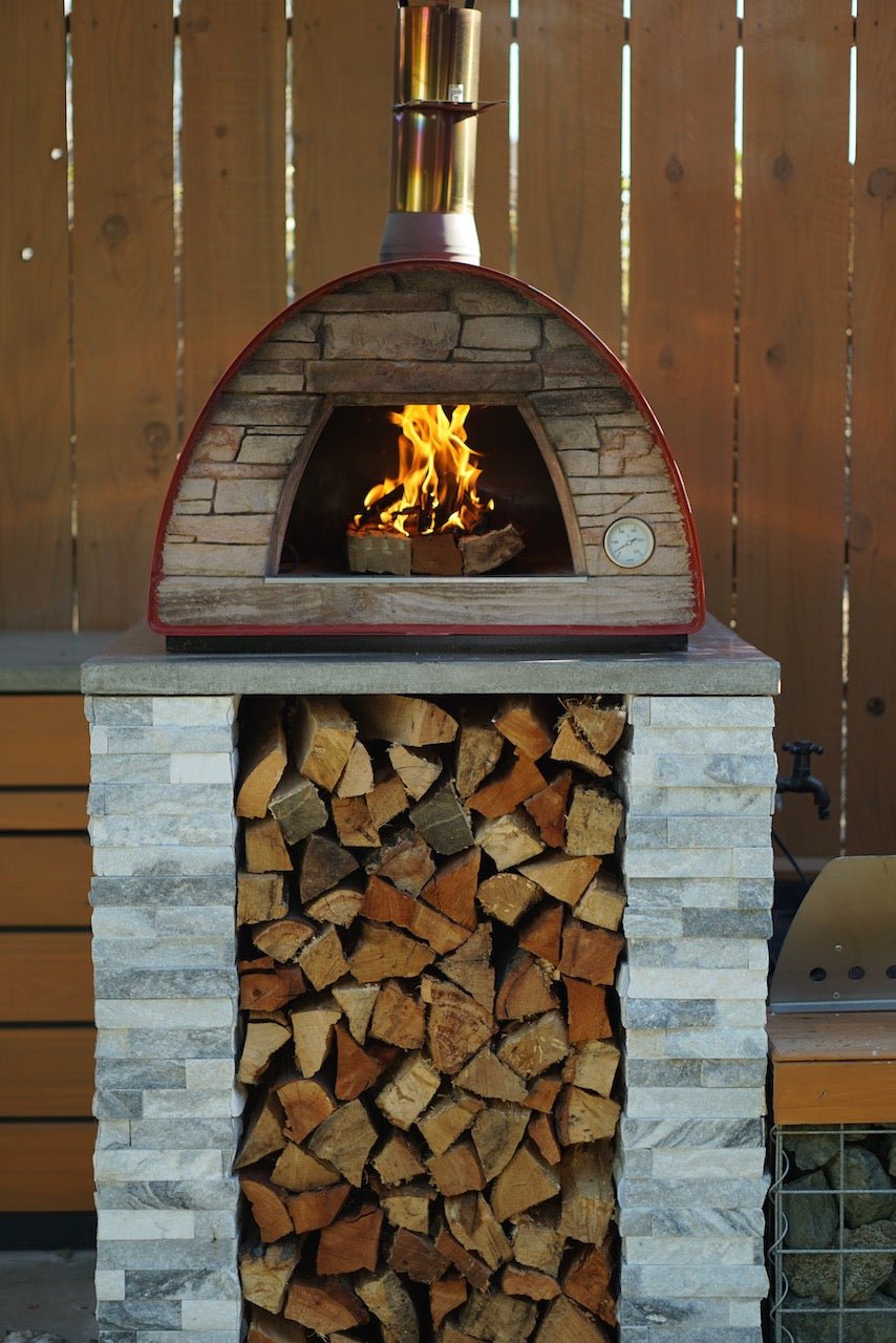 MAXIMUS MOBILE PIZZA OVEN RED **BEST SELLER**