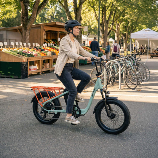 Retrospec Roo Rev XL Cargo Electric Bike - 6487