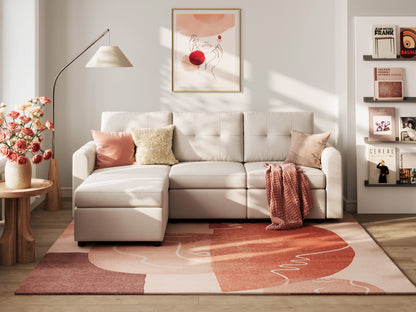 LINSY HOME RUBIK III 3 Seats with Ottoman - US-LH-SPF-Sofa-S800-F11-31-0-00