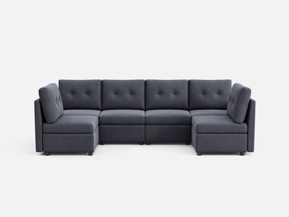 LINSY HOME RUBIK III 6 Seats Sofa - US-LH-SPF-Sofa-S800-F11-60-0-00