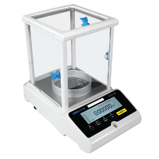 Adam Equipment Solis Semi-Micro Balance - 82/220 g x 0.01/.1 mg, Internal Calibration - SAB 225i