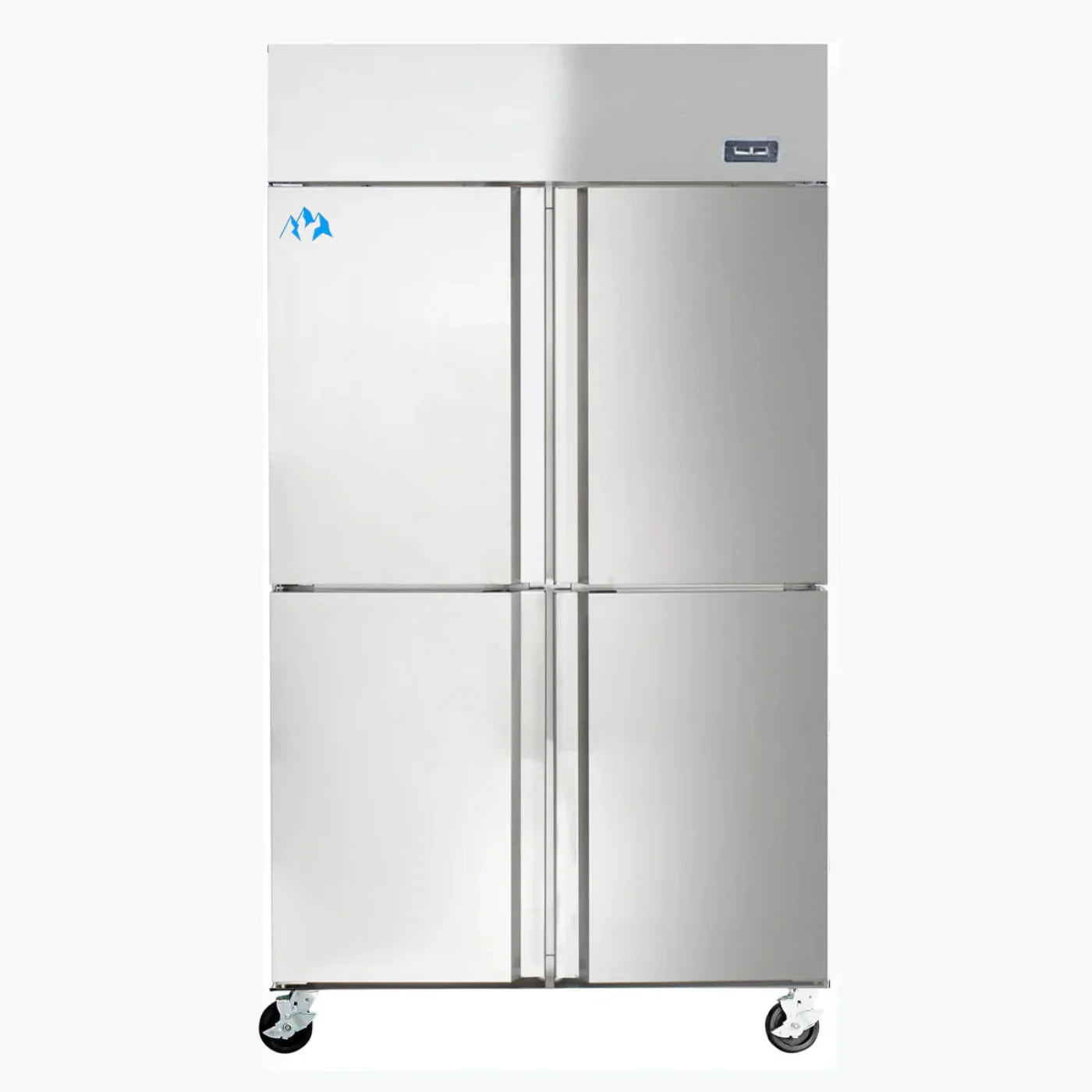Chef AAA - SCD-880B, Commercial Half Door Dual Zone Refrigerator and Freezer Combination 32 cu.ft. - SCD-880B