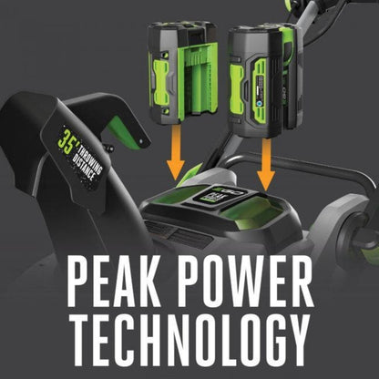 EGO Power+ 21" 56-Volt Cordless Snow Blower with Peak Power (2) 5.0Ah Batteries and Charger Included - Reconditioned - SNT2102-FC