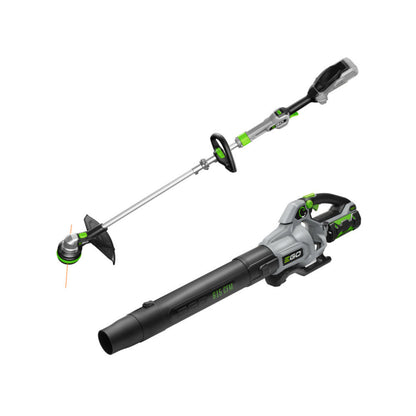EGO Power+ 15" POWERLOAD String Trimmer with Aluminum Telescopic Shaft & 615 CFM Blower Combo Kit with 2.5Ah Battery and 56V Standard Charger - ST6151LB