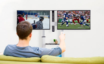 VIVO Aluminum TV Cart - 32” to 70” Screens - STAND-TV12H