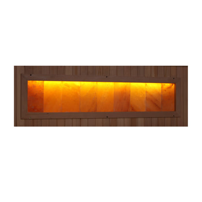 Golden Designs "Reserve Edition" 3 Person Near Zero EMF Full Spectrum with Himalayan Salt Bar - GDI-8230-01