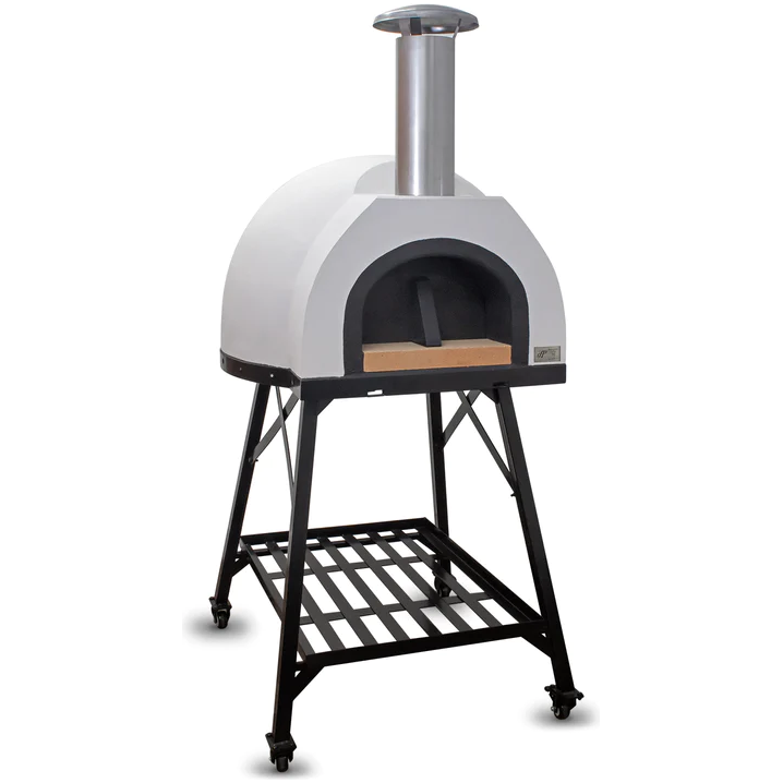 Forno Piombo Santino Silver Grey with Stand