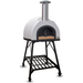 Forno Piombo Santino 70 Pizza Oven Silver Grey with Stand