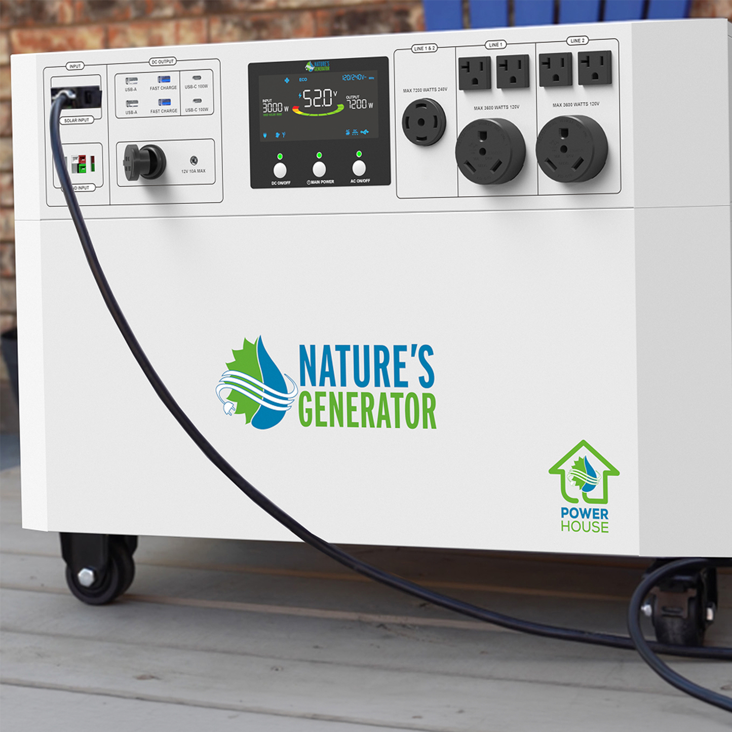 Nature's Generator  Gen 2 Solar and Wind Generator - NGPHAUW