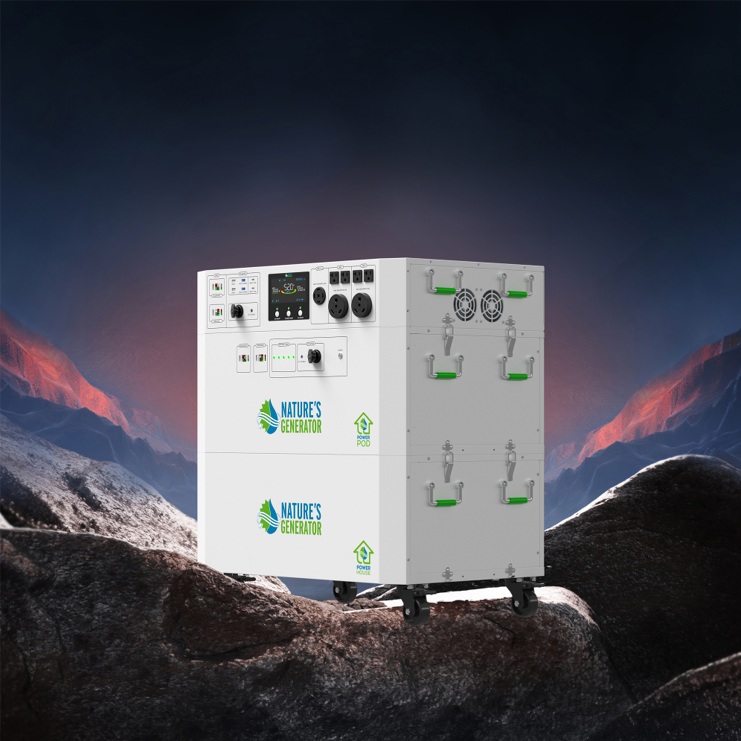 Nature's Generator  Gen 2 Whole Home Solar Generator - NGPHAU