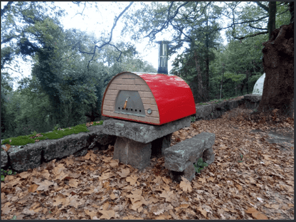 MAXIMUS PRIME LARGE PORTABLE PIZZA OVEN RED
