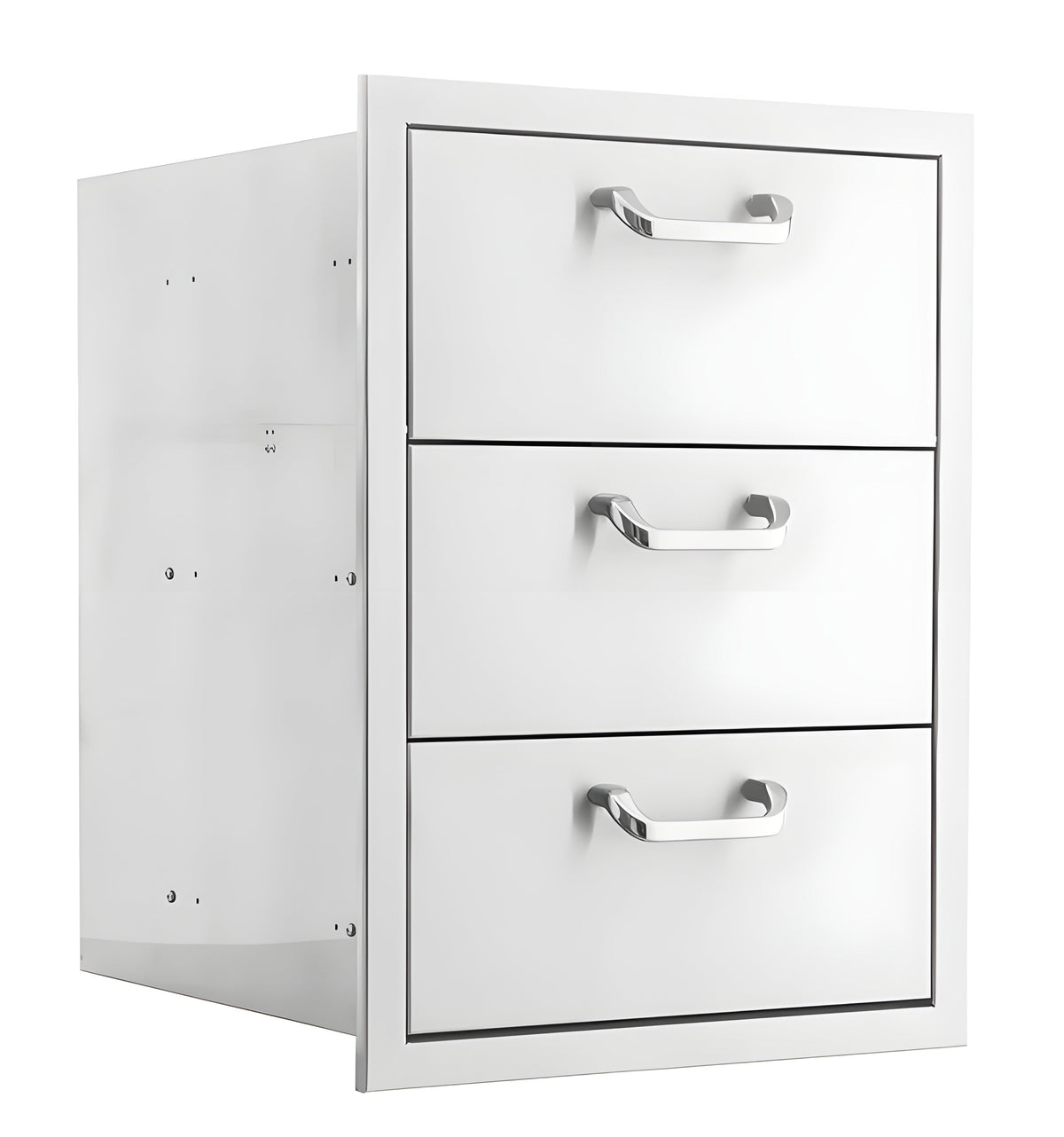 PCM 260 Series 16" Triple Drawer w/ Paper Towel Holder -  BBQ-260-DRW3-PTH