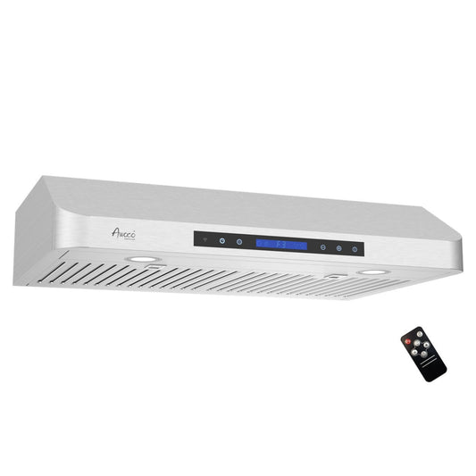 AWOCO RH-SP06-RR Quiet Split Range Hood - Rectangular Rear Vent - RH-SP06-RR30
