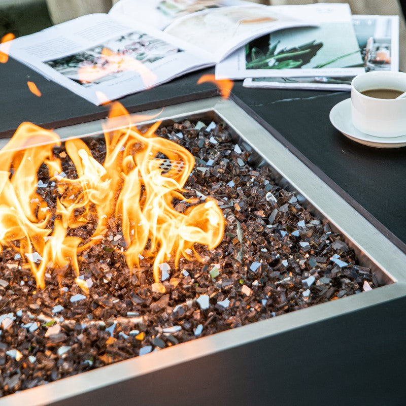 Sofia Fire Table Outdoor Closeup