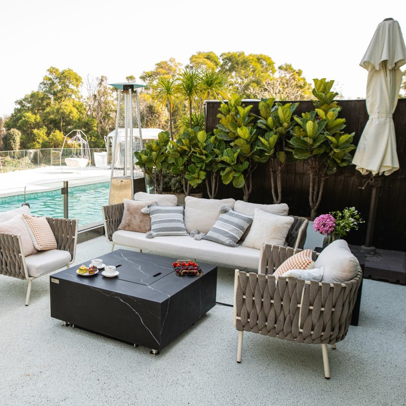 Sofia Fire Table Outdoor with Lid