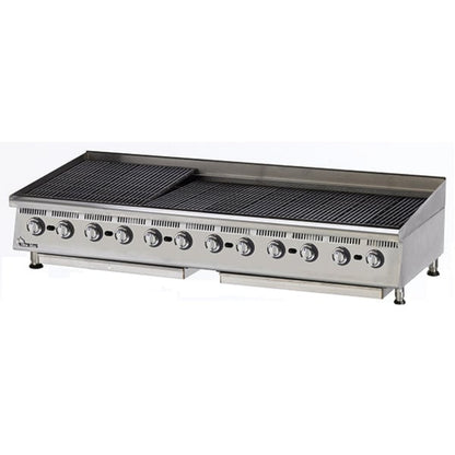 Star  inches 240,000 BTU Natural Gas Radiant Ultra-Max Gas Charbroilers - 8H-8172RCBB