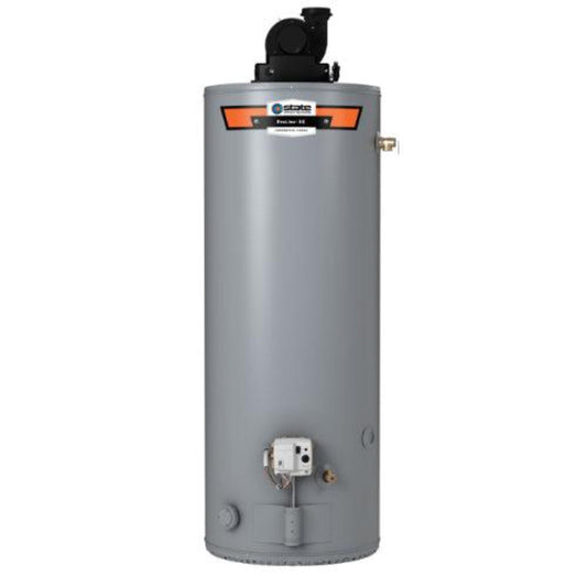 State Proline XE Power Vent Series 50 Gallon Capacity 40,000 BTU Heating Input Short Gas Water Heater -  SGS650YBVIS
