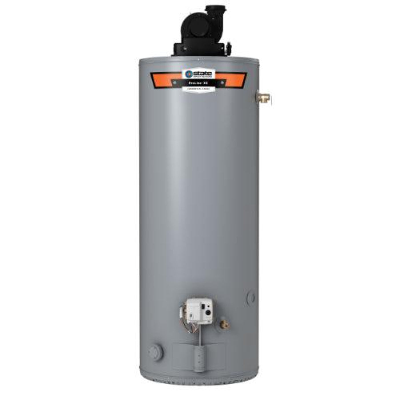 State Proline XE Power Vent Series 50 Gallon Capacity 40,000 BTU Heating Input Short Gas Water Heater -  SGS650YBVIS