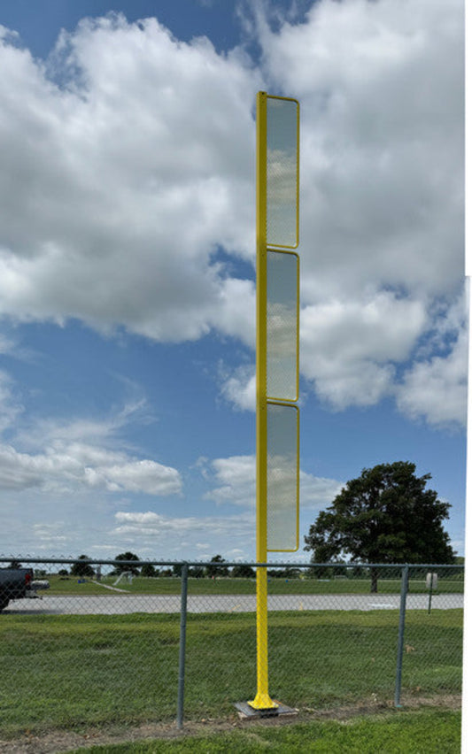 Bison Aluminum 20' Foul Pole - Pair - 3,543.00