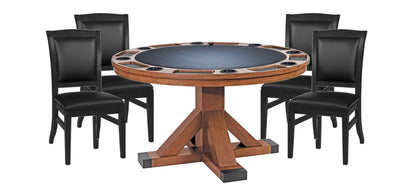 Legacy Billiards Sterling 2 in 1 Game Table with 4 Game Chairs - 102281/102354