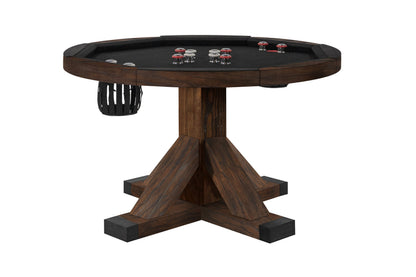 Sterling 3 in 1 Game Table With Bumper Pool - Rustic Series