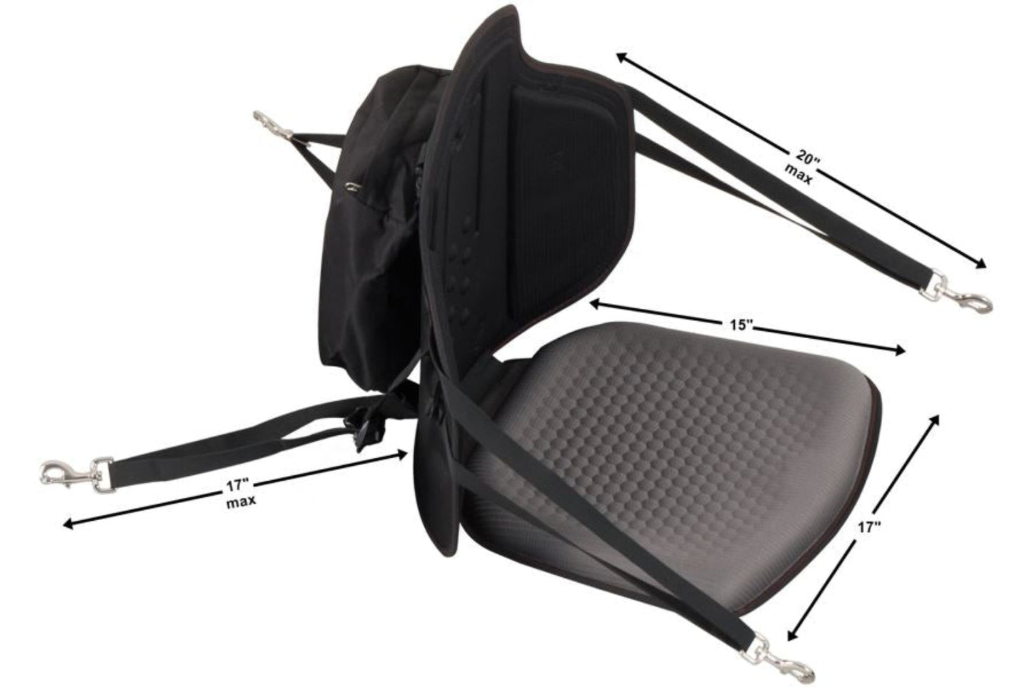 Sea Eagle 465FTK_P 465ft FastTrack V-Bottom Inflatable Kayak Pro 3 Person Package New - 465FTK_P