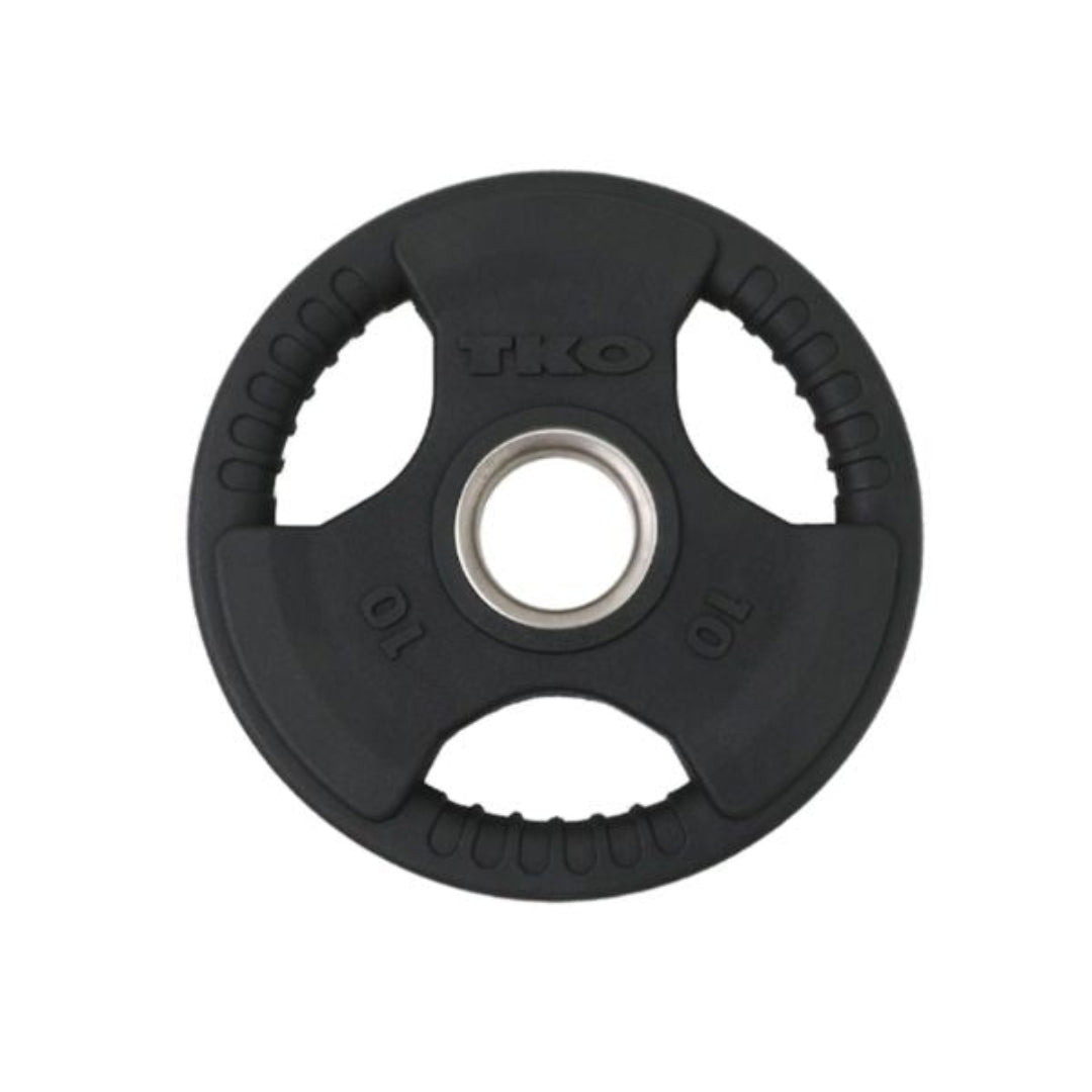 TKO PVC Olympic Tri Grip Plate Sets - 802OP