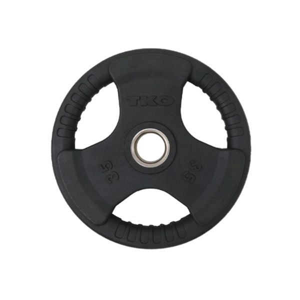 TKO PVC Olympic Tri Grip Plate Sets - 802OP