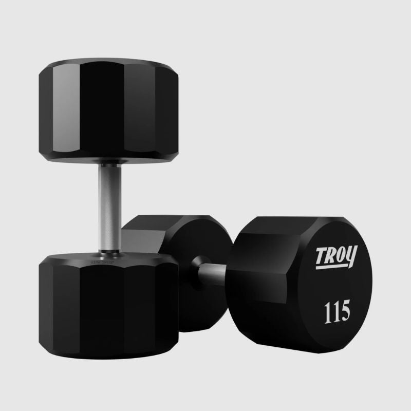 TROY TSD-U 12-Sided Urethane Encased Dumbbell