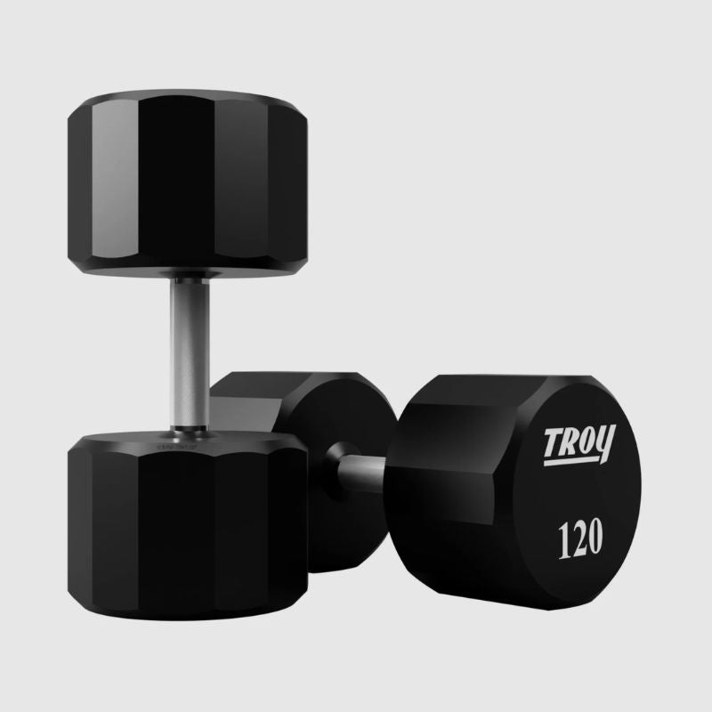 TROY TSD-U 12-Sided Urethane Encased Dumbbell