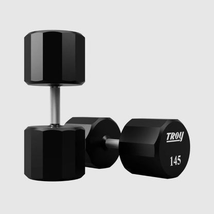 TROY TSD-U 12-Sided Urethane Encased Dumbbell